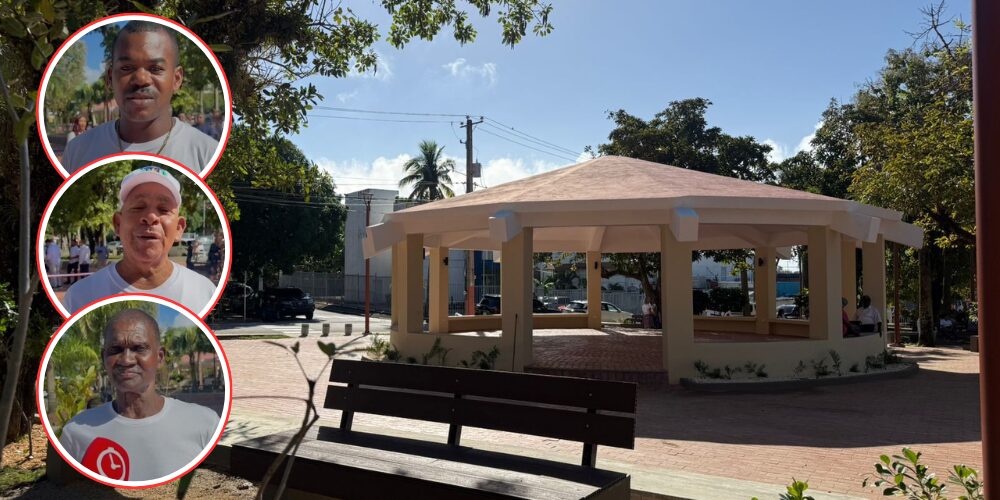 Ciudadanos de Samaná agradecen inversión de Turismo en remozamiento del parque Duarte