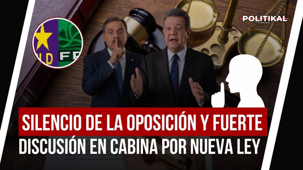 SILENCIO DE LA OPOSICIÓN Y FUERTE DISCUSIÓN EN CABINA POR LEY DE OBRAS PASADAS 7 | Noticias de hoy en República Dominicana SILENCIO OPO | Noticias de hoy en De Último Minuto