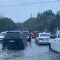 Fuertes lluvias provocan inundaciones y taponamientos en calles y sectores de Santiago