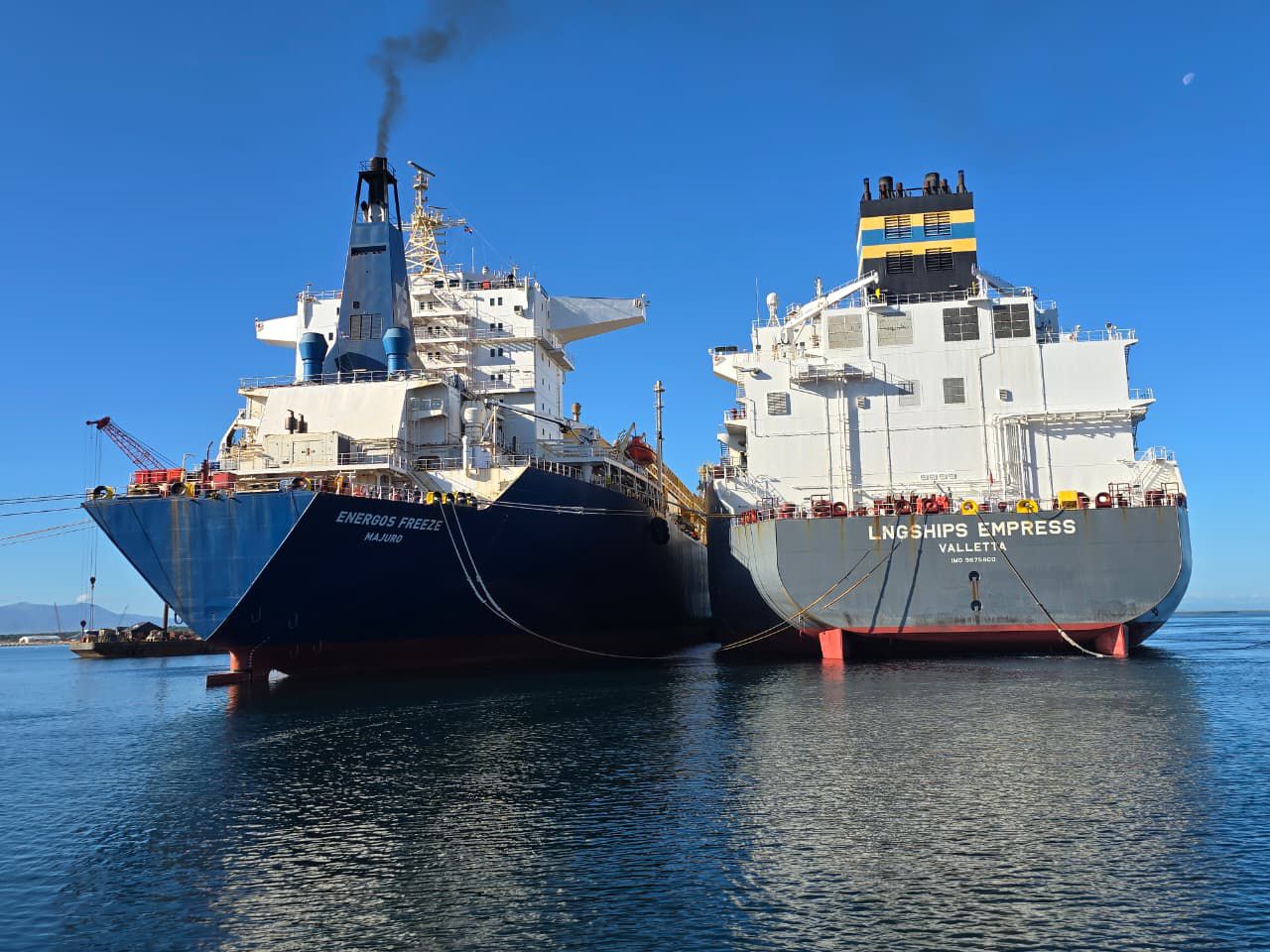 Energía 2000 recibe el primer cargamento de gas natural licuado (LNG) para su proyecto Manzanillo Power Land