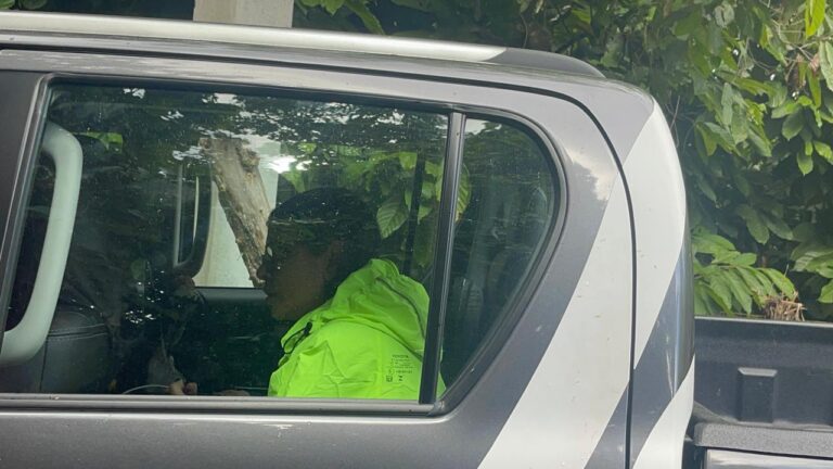 Magistrada Olga Diná abandona zona de búsqueda en Barrero sin ofrecer declaraciones sobre caso Brianna Genao