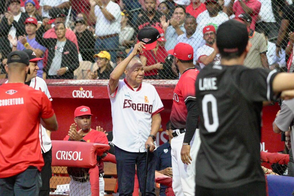 Leones del Escogido rinden emotivo homenaje a Don Juan Marichal, leyenda del béisbol dominicano