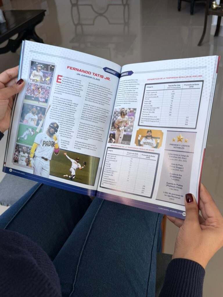 Periodista Martín Rodríguez lanza la revista “República del Talento”, dedicada al equipo dominicano del Clásico Mundial de Béisbol