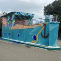 Inauguran tarima de uso religioso y comunitario en Peralvillo