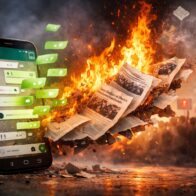 La nueva crisis no empieza en medios, empieza en WhatsApp