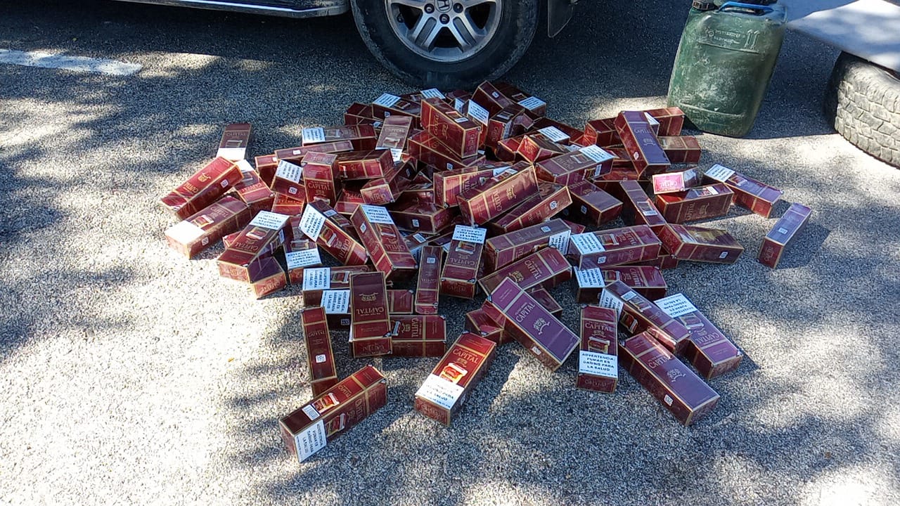 Decomisan más de 60 mil cigarrillos de contrabando en operativos realizados en Barahona e Independencia