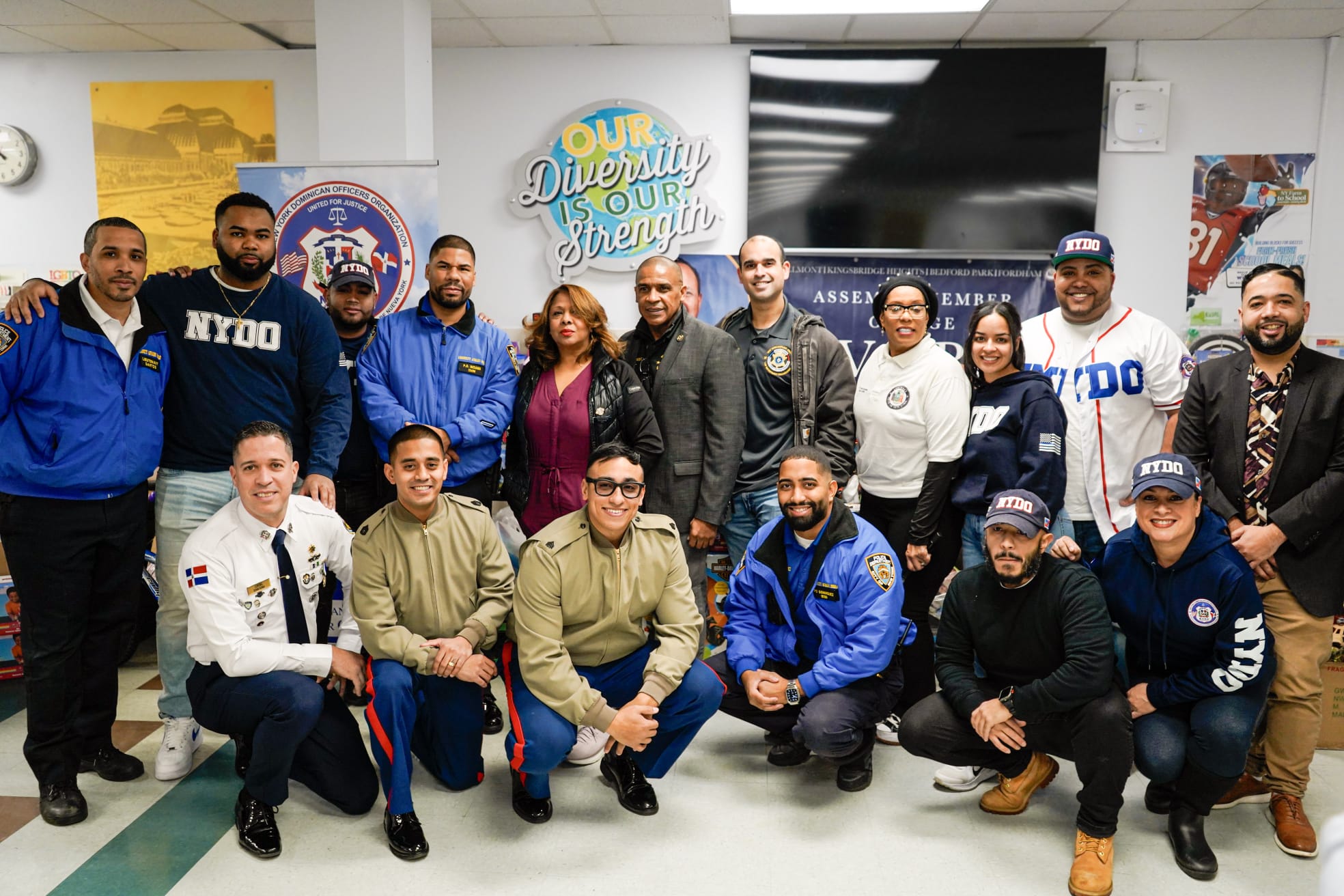 NYDO y dominicanos en EE. UU. celebran el Día de Reyes con apoyo de la Policía Nacional Dominicana en Nueva York