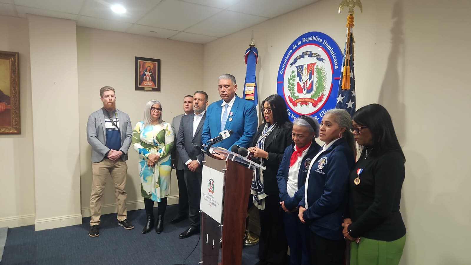 Consulado dominicano en Nueva York inicia preparativos para honrar a la Virgen de la Altagracia