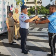 Antorcha olímpica de los LV Juegos Deportivos Militares y Policiales llega a la Policía Nacional