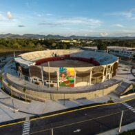 El presidente Abinader y el ministro Collado inauguran la plaza multiuso de El Seibo