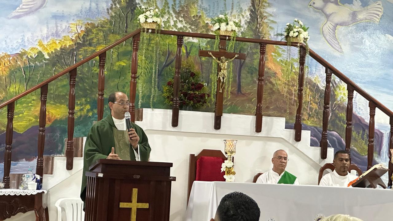Caño Grande en Bonao celebra su séptimo día de fiestas patronales en honor a la Virgen de la Altagracia