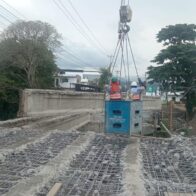 Informan sobre avance ténico del nuevo puente sobre el Río Camú en La Vega"