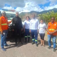 Defensa Civil encuentra con vida joven desaparecido tras ser envestido por vaca en Cordillera Central
