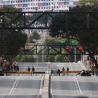 Caracas amanece este domingo ralentizada y con calles vacías