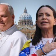 El papa recibe a María Corina Machado