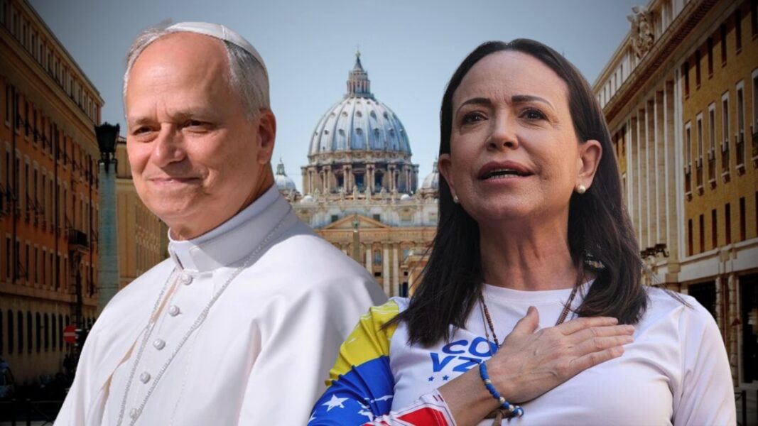 El papa recibe a María Corina Machado