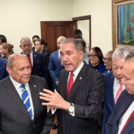 García Fermín entrega el MESCyT a Rafael Santos Badía y resalta continuidad y fortalecimiento institucional