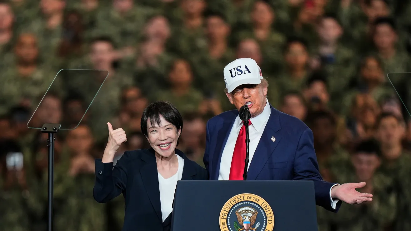 Trump felicita a la primer ministra de Japón tras su triunfo electoral