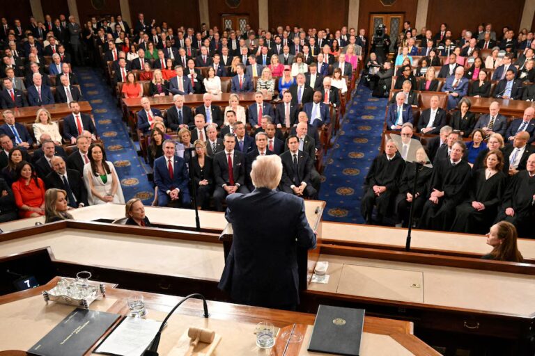 Trump defenderá ante el Capitolio su programa político y económico, a pocos meses de elecciones clave en Estados Unidos