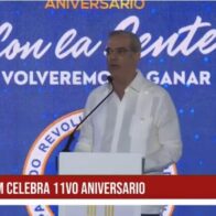 Abinader destaca reducción histórica de la pobreza durante acto por 11 años del PRM