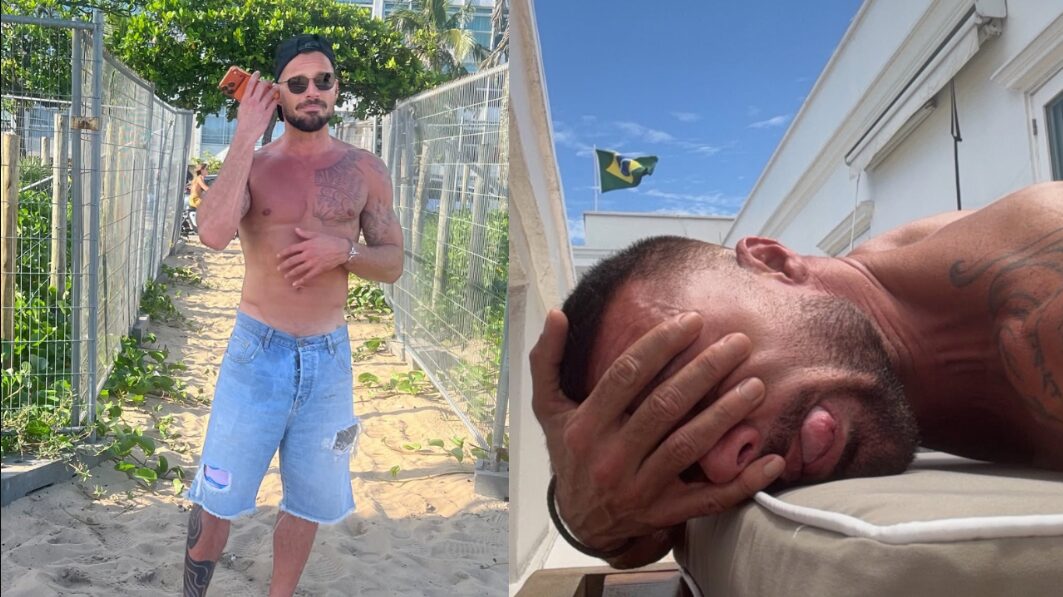 Ricky Martin declara amor a Brasil en su segunda visita al sambódromo de Río de Janeiro