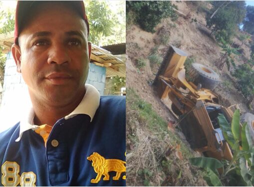 Operador de maquina muere sepultado por deslizamiento de tierra durante excavaciones