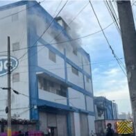 Incendio afecta Almacenes Garrido en la avenida Duarte; no se reportan heridos