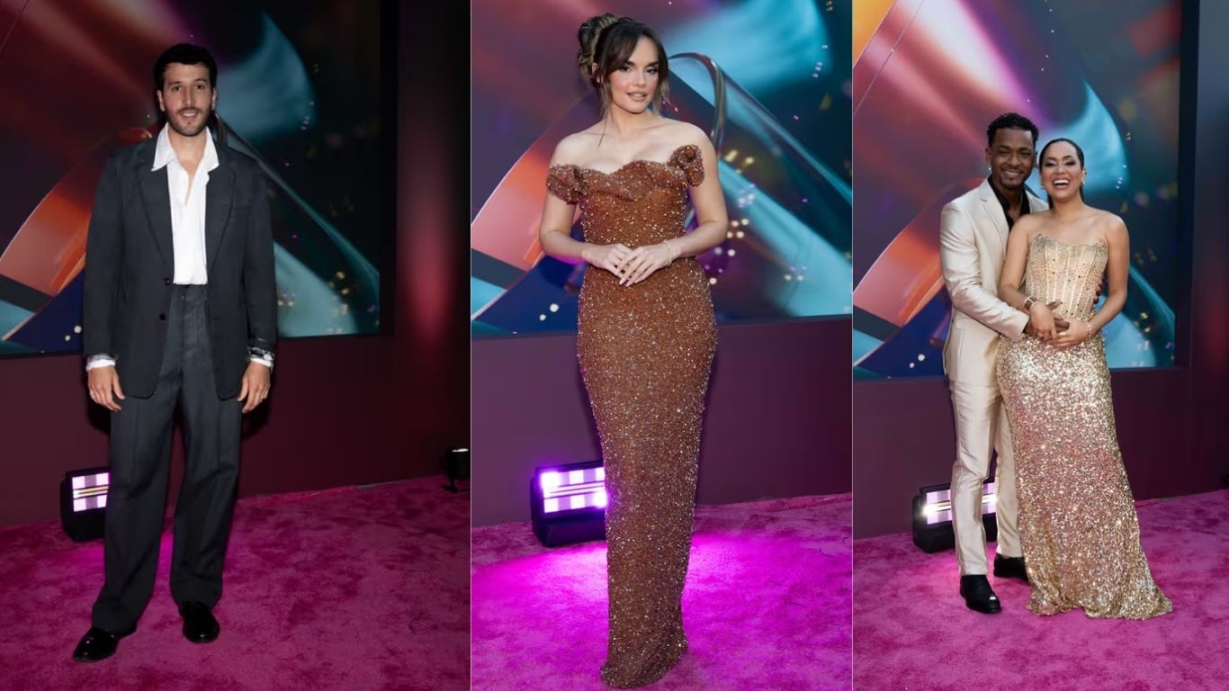 Famosos deslumbran en la alfombra magenta de Premio Lo Nuestro 2026