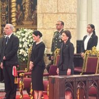 Llegada de Abinader marca inicio del Tedeum en la Catedral Primada de América