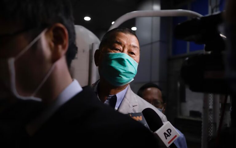 Estados Unidos calificó de “injusta y trágica” la condena a Jimmy Lai