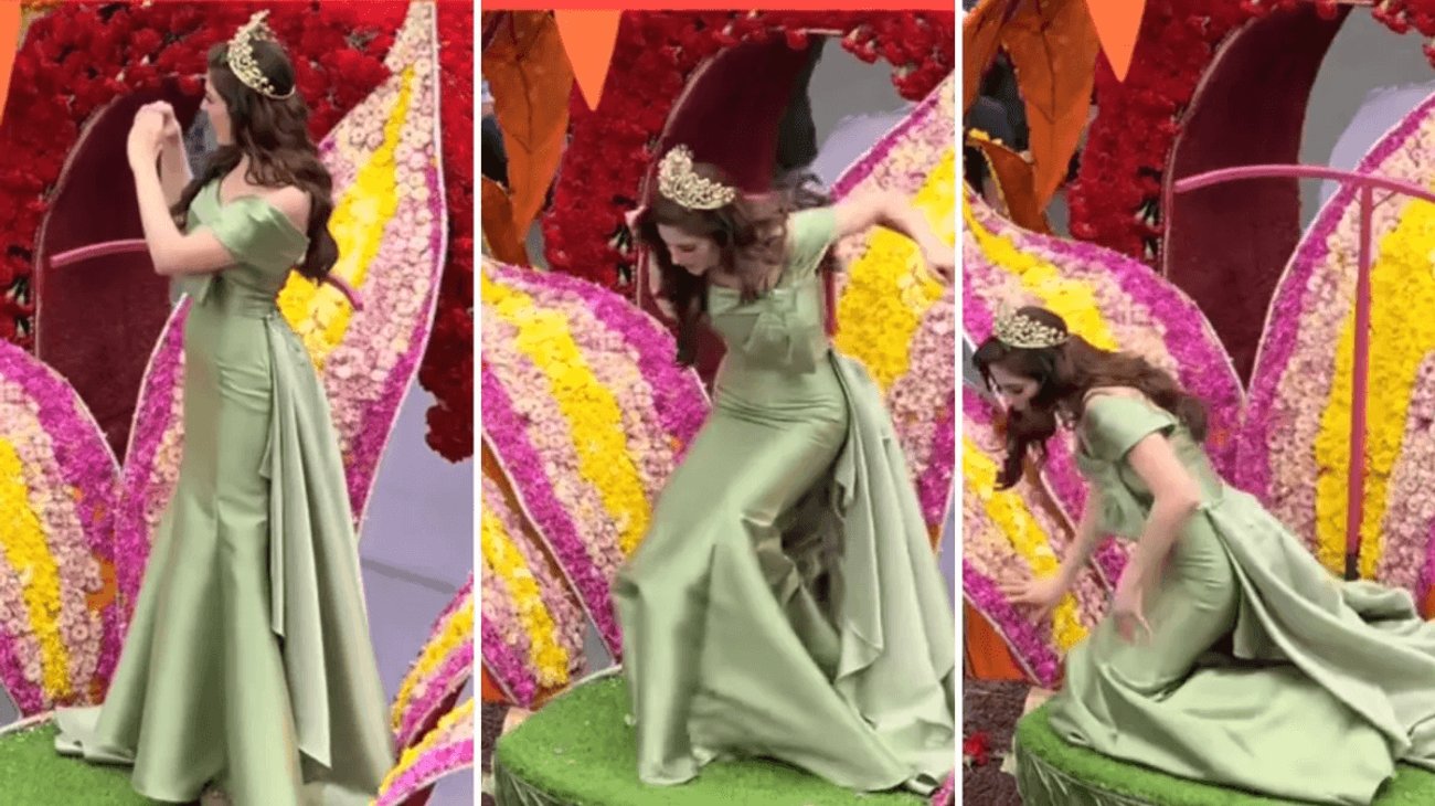 Miss Universo sufre un ligero quebranto de salud durante un desfile en ciudad de Ecuador