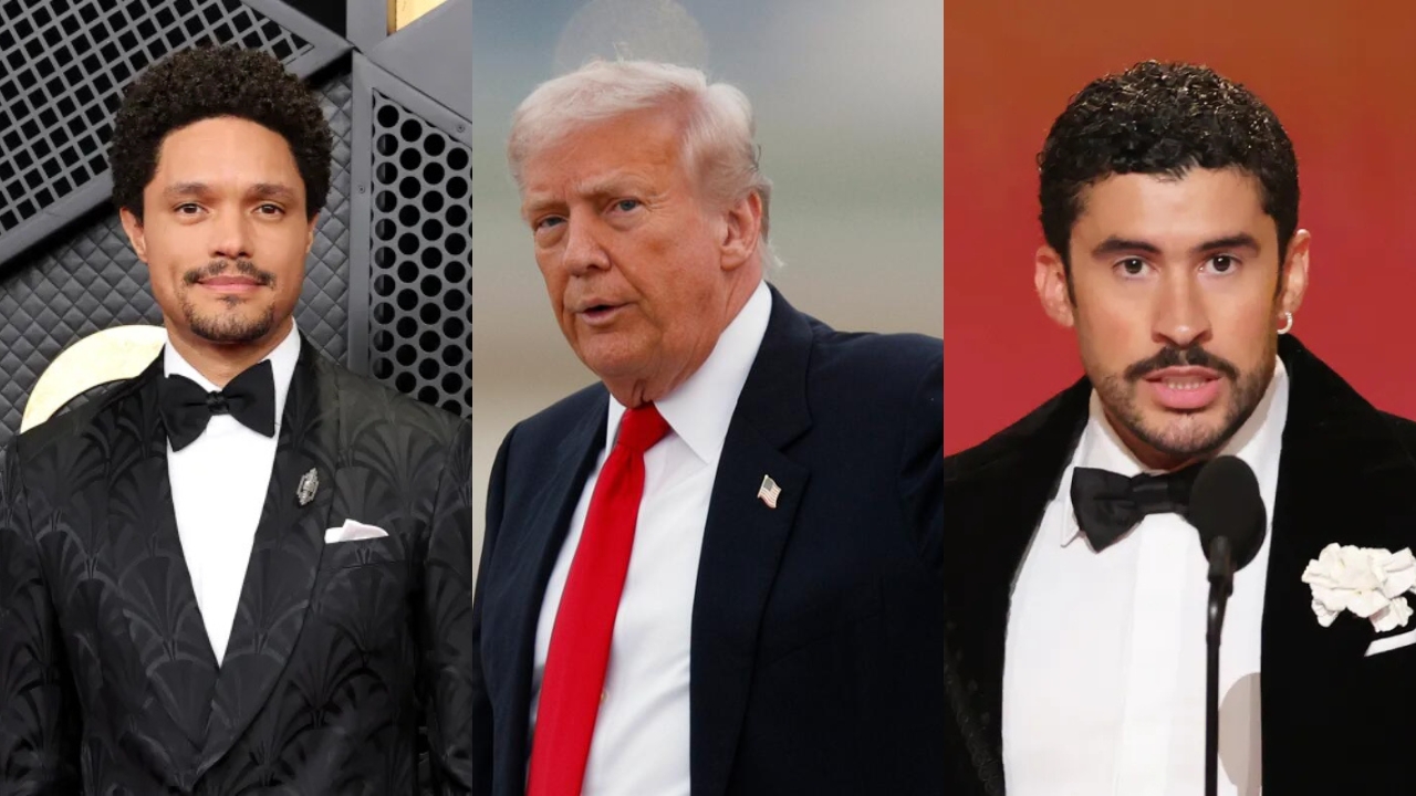 Trump critica los Premios Grammy y exige rectificación a Trevor Noah por comentarios sobre Epstein