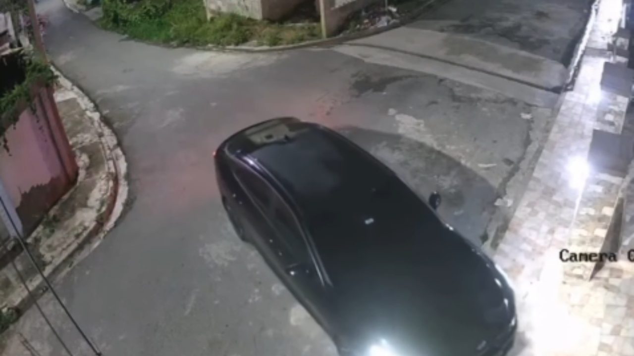 Frustran intento de atraco en residencia de Villa Altagracia; hecho quedó captado en video