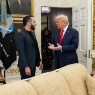 Trump elogia a Nayib Bukele y califica las cárceles de El Salvador como “humanas”