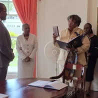 Mia Mottley jura por tercera vez como primera ministra de Barbados tras triunfo electoral