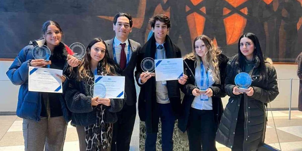 Siete estudiantes del Puntacana International School son reconocidos por su destacada participación en WIMUN New York 2026