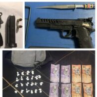 Policía apresa a 10 personas en operativos simultáneos en Santiago