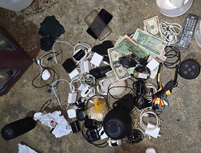 Incautan droga y dinero extranjero en cárcel de Guatemala