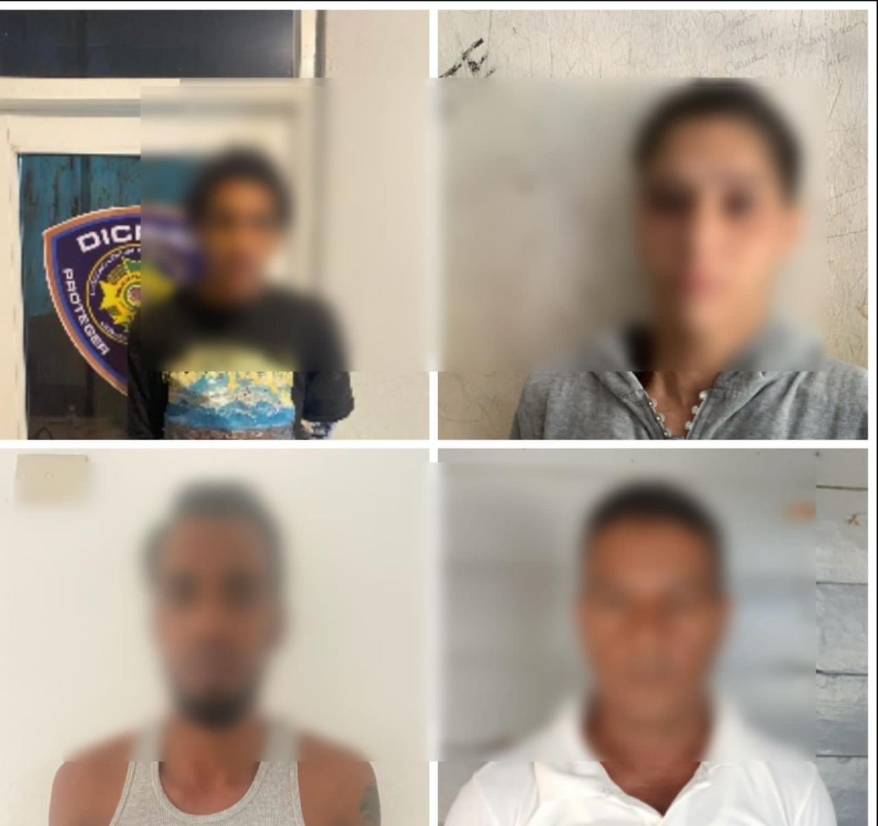 Policía arresta a cuatro personas por casos de violencia de género e intrafamiliar en Santiago