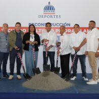 Ministro Kelvin Cruz inicia reparación del Multiuso de Piedra Blanca con inversión de RD$ 21.4 millones