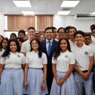Ministro de Cultura inicia nueva etapa de “El Poder de las Buenas Palabras” enfocada en centros educativos
