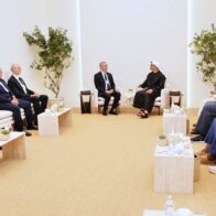 Abinader se reúne con el príncipe heredero de Abu Dhabi y cierra agenda en EAU