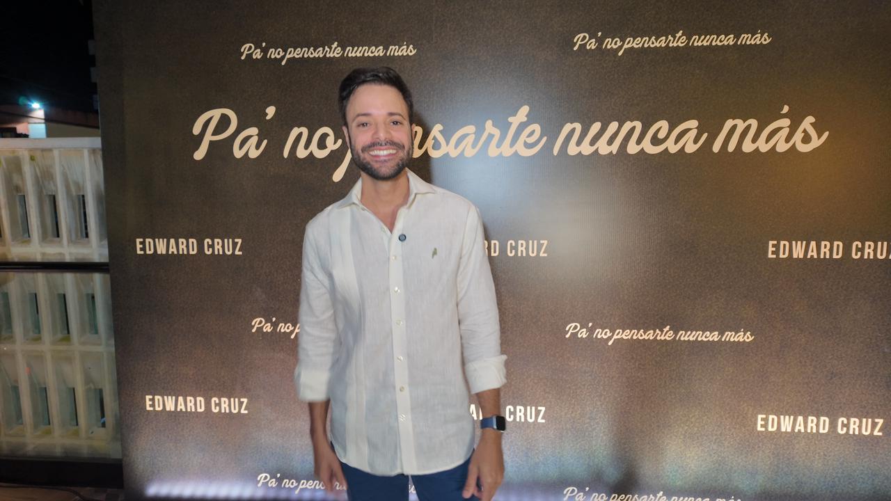 Cantante Edward Cruz buscar aportar al merengue con “Pa’ no pensarte nunca más”