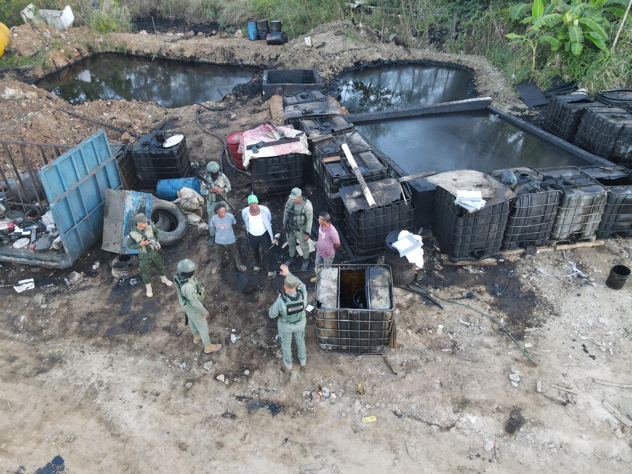 SENPA, CECCOM y Medio Ambiente desmantelan depósito clandestino de residuos y paralizan empresas vinculadas al vertido ilegal