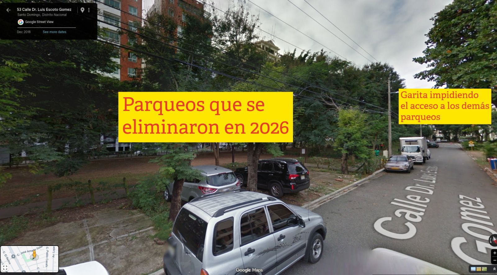 Serrallés y el dominio público: residentes solicitan revisión del caso de parqueos