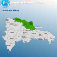 COE emite alerta verde para cinco provincias ante incidencia de vaguada