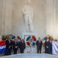 Cámara de Cuentas rinde homenaje a los héroes patrios en el 182 aniversario de la Independencia