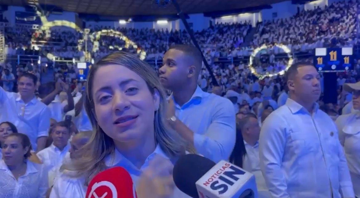 Gloria Reyes: “El PRM ha demostrado que sabe superar cada desafío y mantenerse unido”