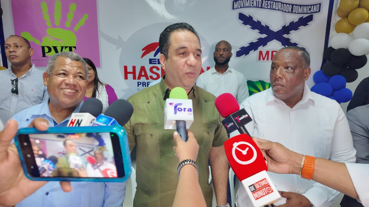 Elías Hasboun recibe apoyo de 4 fuerzas políticas para la presidencia del Distrito Nacional por el PRM