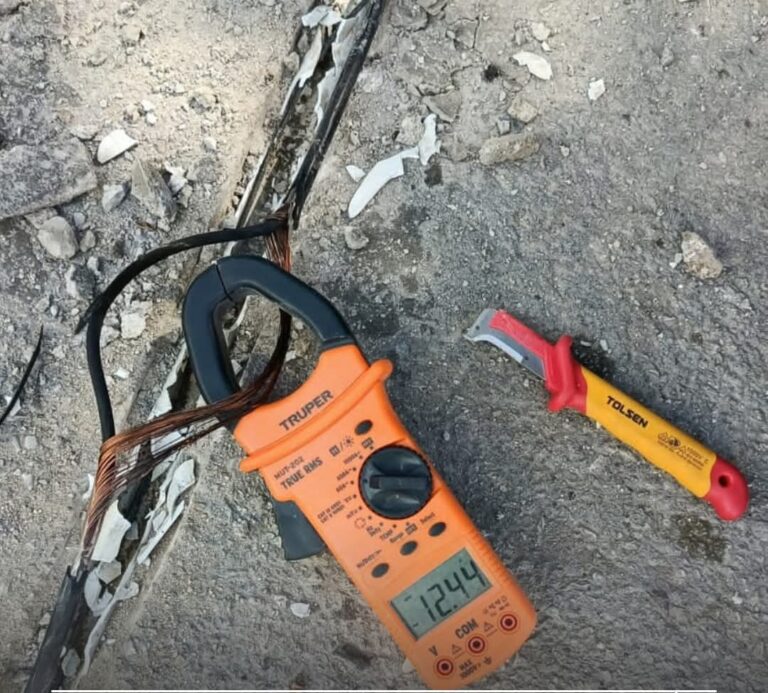 EDEESTE desmantela conexión clandestina soterrada en edificio de 11 apartamentos en la Romana